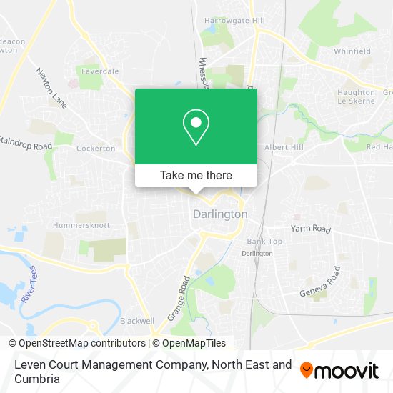 Leven Court Management Company map