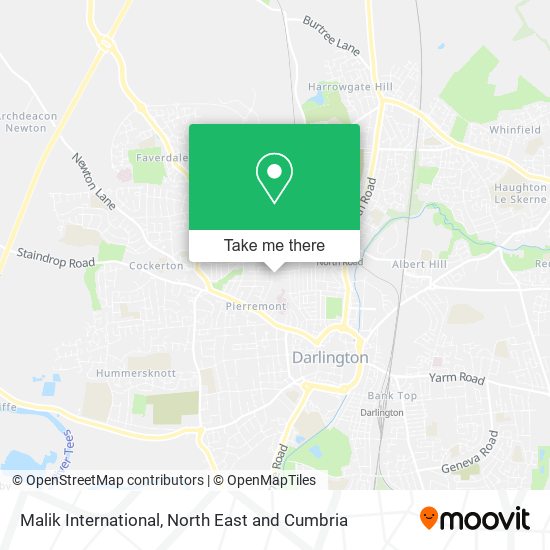 Malik International map