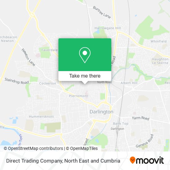 Direct Trading Company map