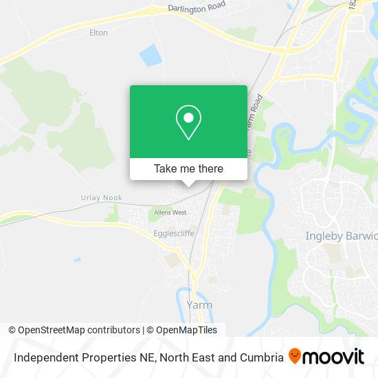 Independent Properties NE map