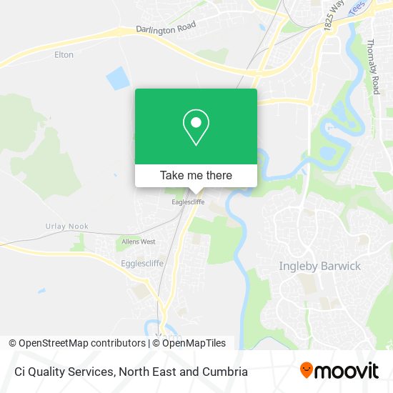 Ci Quality Services map