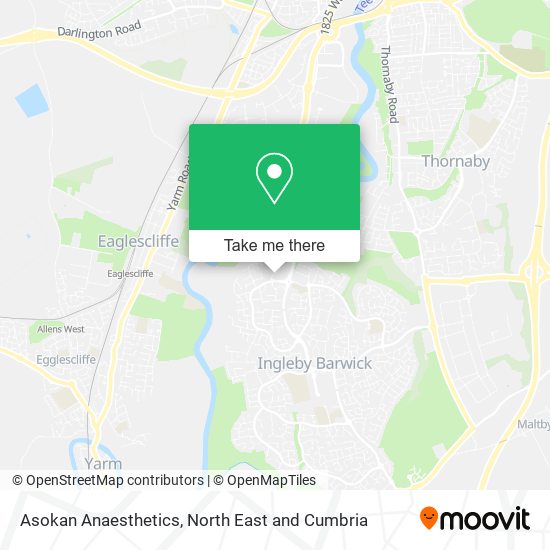 Asokan Anaesthetics map