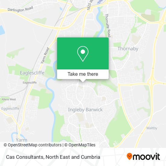 Cas Consultants map