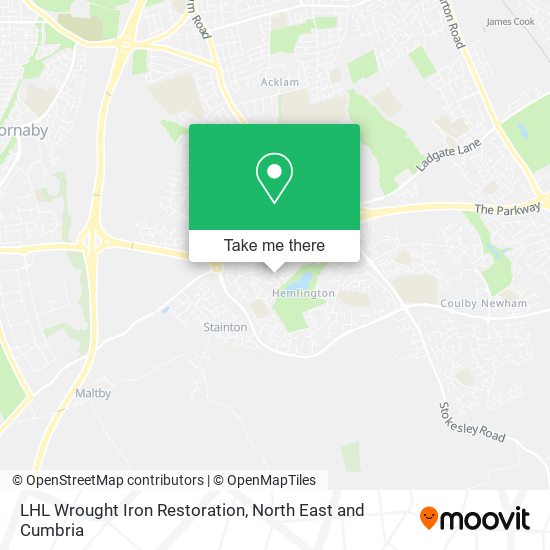 LHL Wrought Iron Restoration map