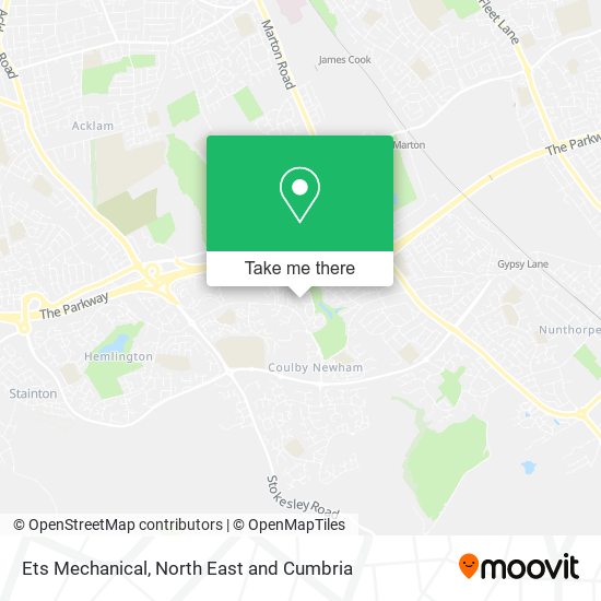 Ets Mechanical map