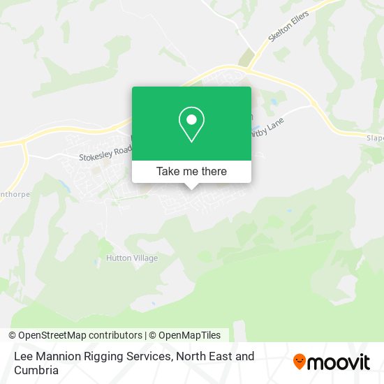 Lee Mannion Rigging Services map
