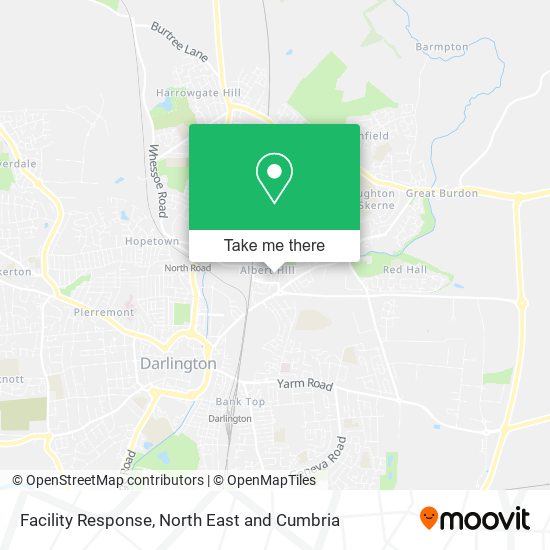 Facility Response map