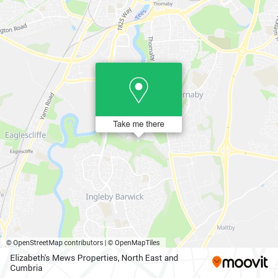 Elizabeth's Mews Properties map