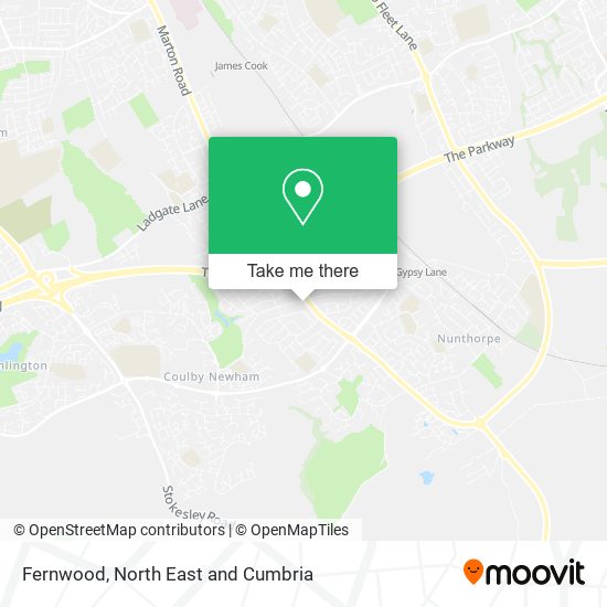 Fernwood map