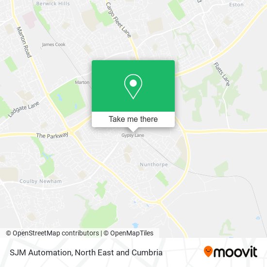 SJM Automation map