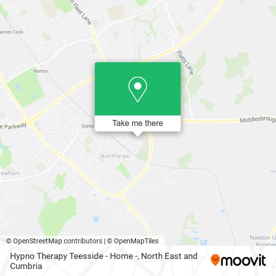 Hypno Therapy Teesside - Home - map
