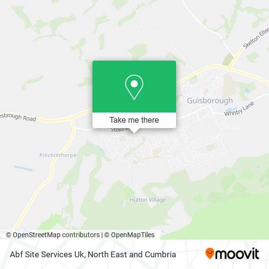 Abf Site Services Uk map