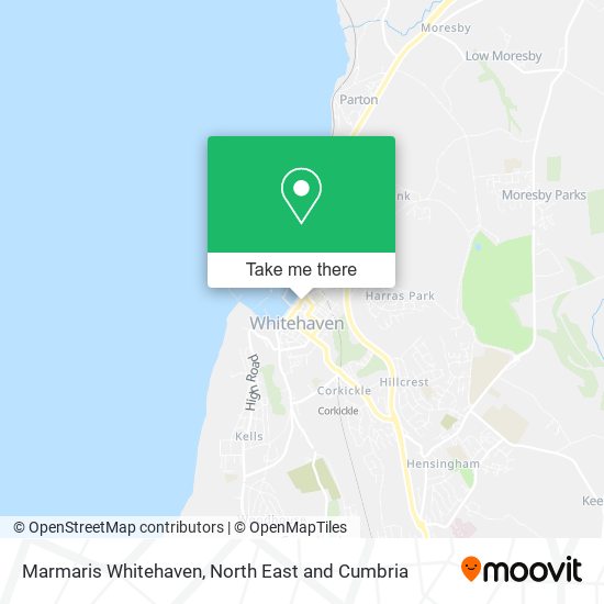 Marmaris Whitehaven map