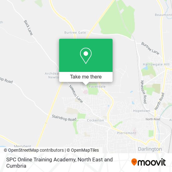 SPC Online Training Academy map