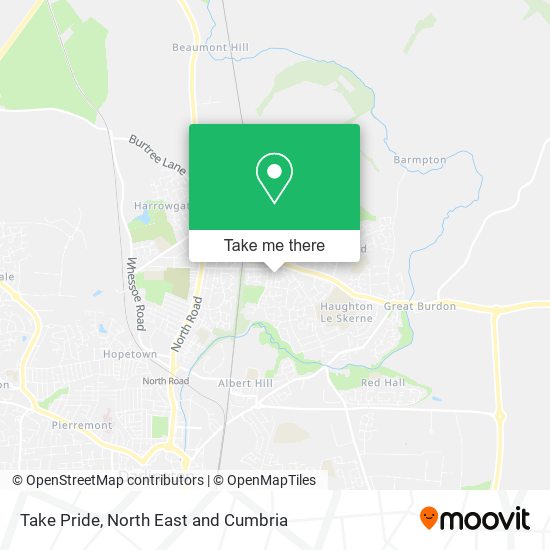Take Pride map