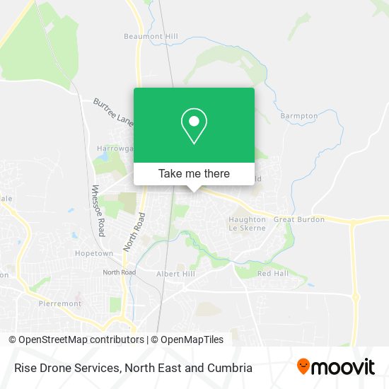 Rise Drone Services map