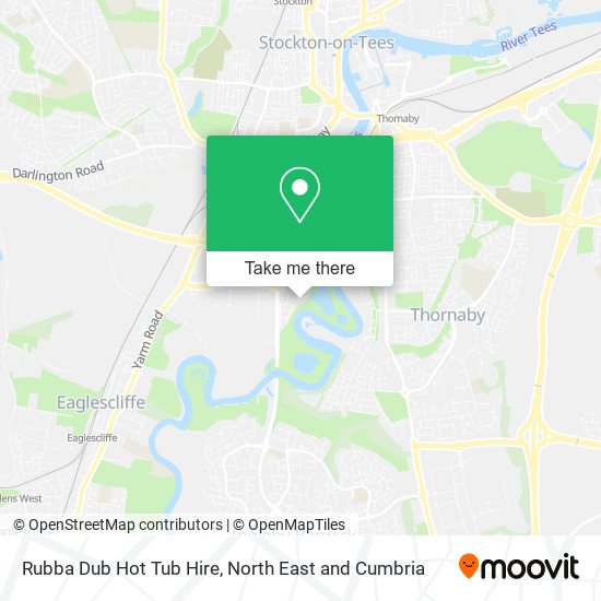 Rubba Dub Hot Tub Hire map