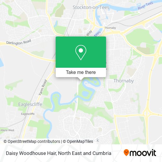 Daisy Woodhouse Hair map