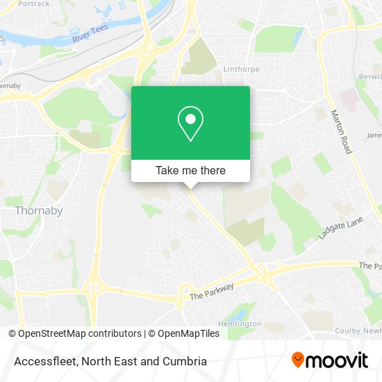 Accessfleet map
