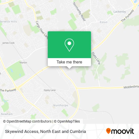 Skyewind Access map