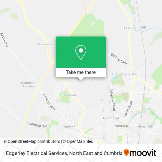 Edgerley Electrical Services map