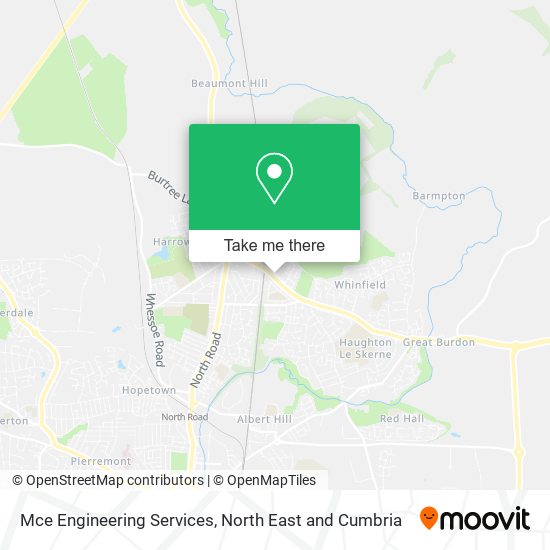 Mce Engineering Services map