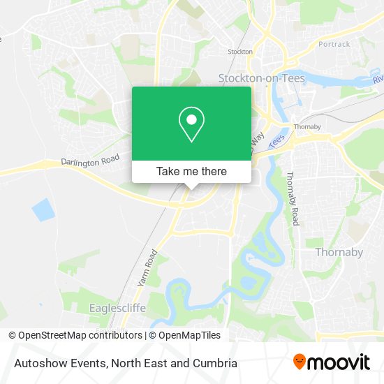 Autoshow Events map