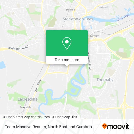 Team Massive Results map