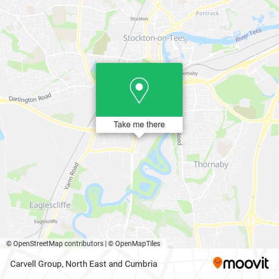 Carvell Group map
