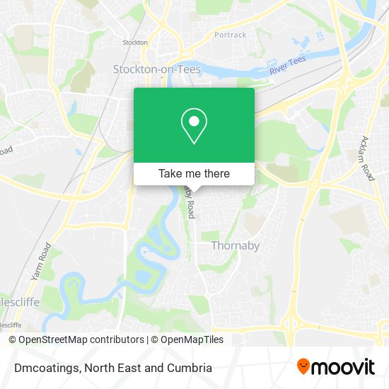 Dmcoatings map