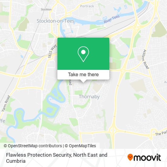 Flawless Protection Security map