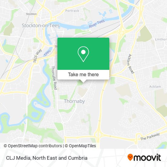 CLJ Media map