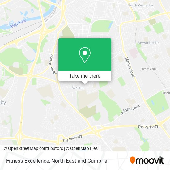 Fitness Excellence map