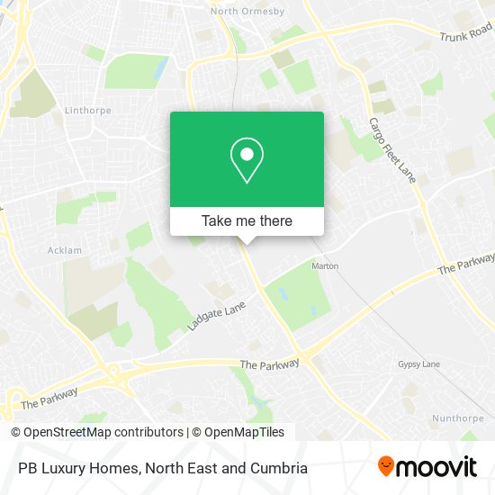 PB Luxury Homes map