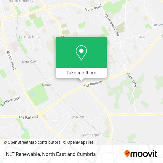 NLT Renewable map