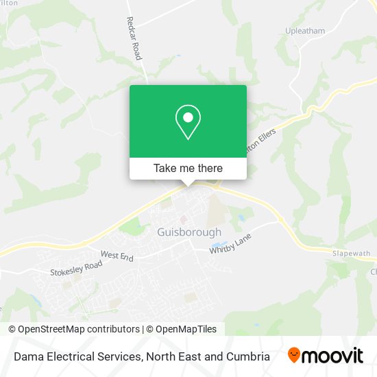 Dama Electrical Services map