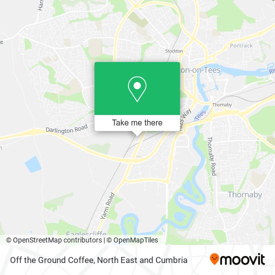 Off the Ground Coffee map