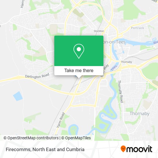 Firecomms map