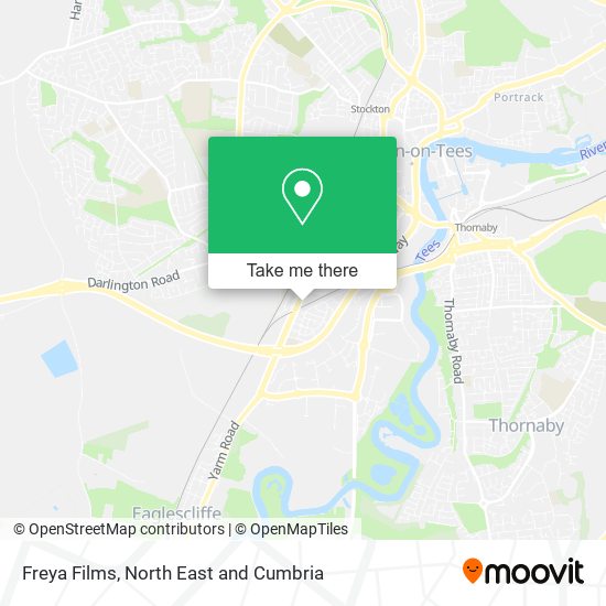 Freya Films map