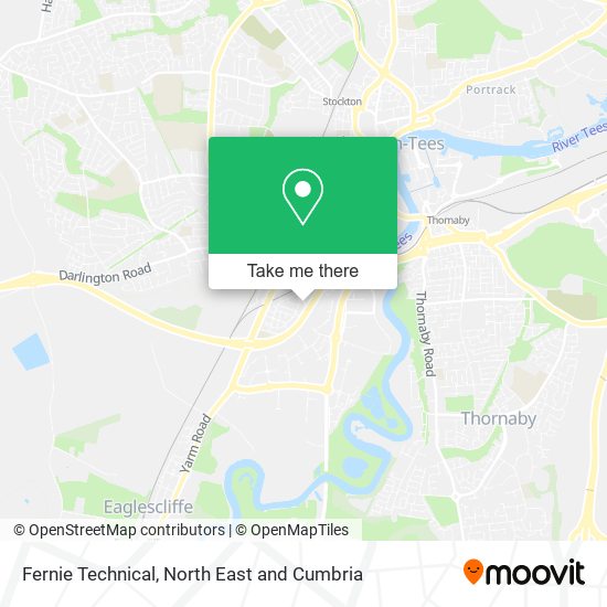 Fernie Technical map