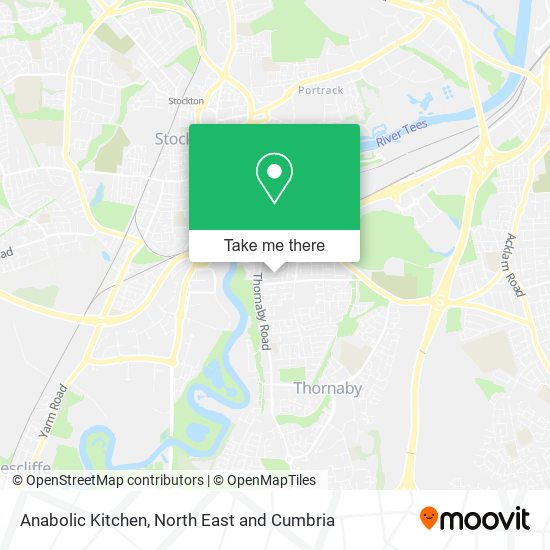 Anabolic Kitchen map