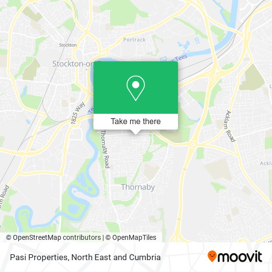 Pasi Properties map