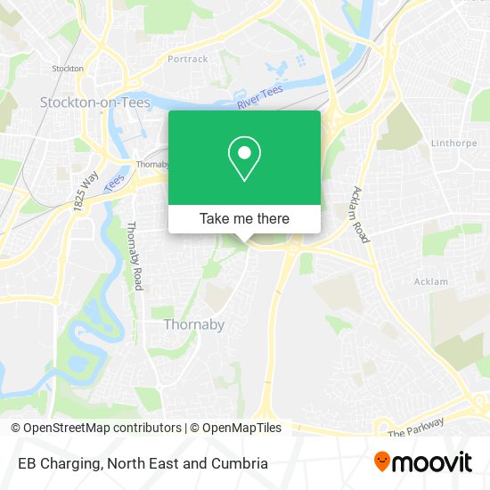 EB Charging map