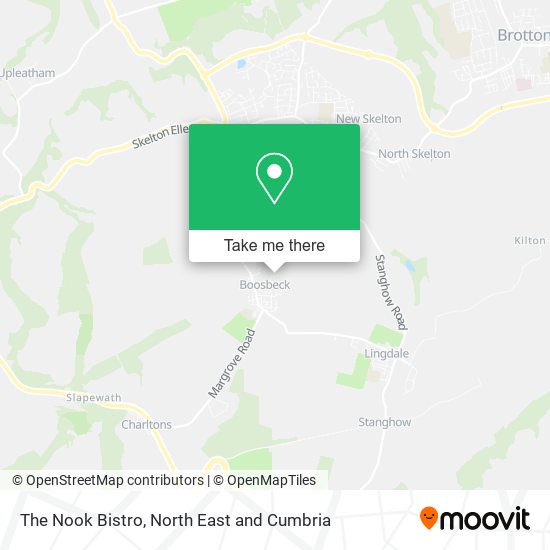 The Nook Bistro map