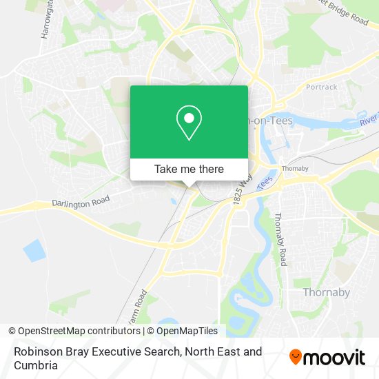 Robinson Bray Executive Search map