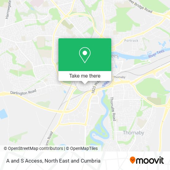 A and S Access map