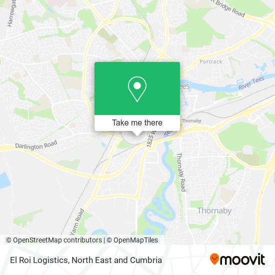 El Roi Logistics map