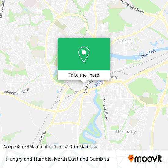 Hungry and Humble map
