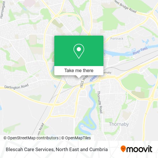 Blescah Care Services map