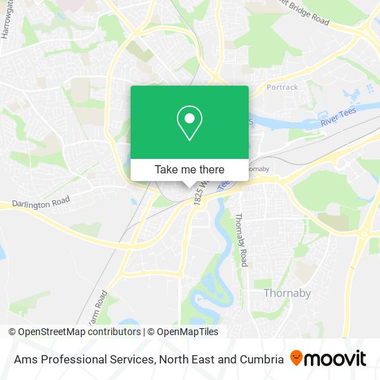 Ams Professional Services map